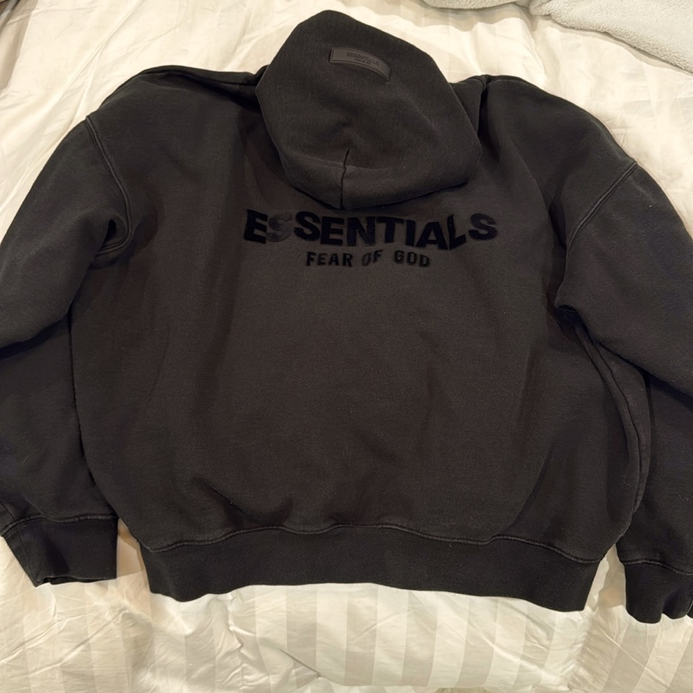 Size L Essentials Fear Of God Hoodie